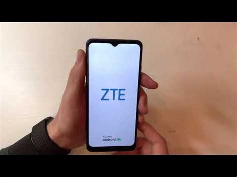 Регистрация и подключение аккаунта на ZTE Blade A51