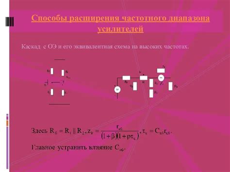 Регулировка громкости и частотного диапазона