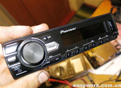 Регулировка громкости на магнитоле Pioneer