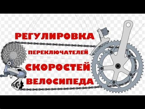 Регулировка переднего и заднего переключателя