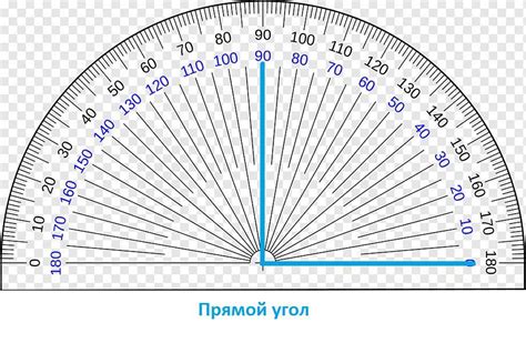 Рисование угла 90 градусов