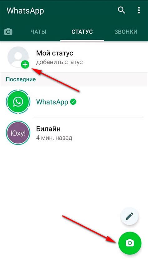 Ролик для статуса в WhatsApp: как загрузить?