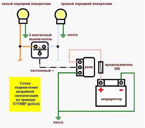 Руководство по подключению поворотников на мопеде Орион