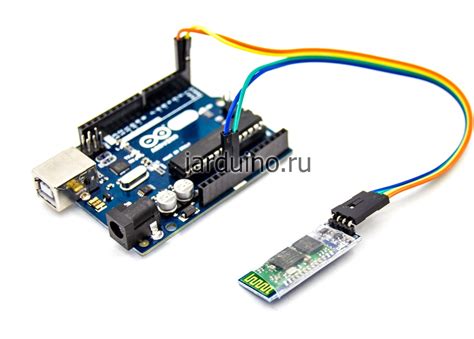 Сборка и подключение компонентов телефона к Arduino Uno