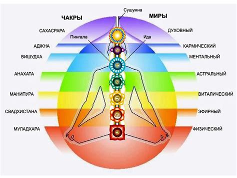 Свойства цветов и их влияние на чакры