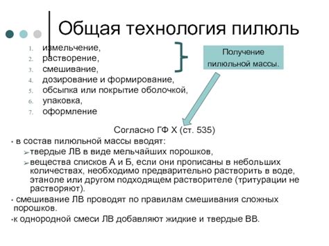 Смешивание и формирование добавки