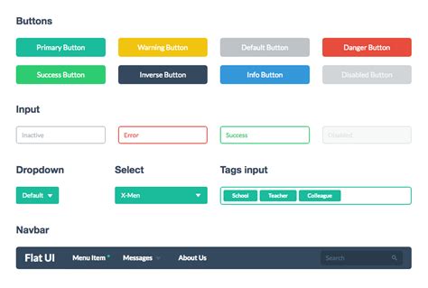 Создайте UI-элементы для меню