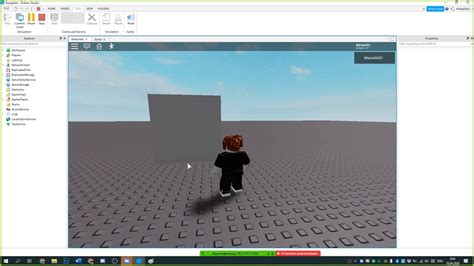 Создание объектов и персонажей в Roblox