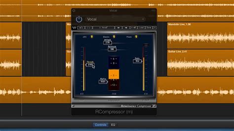 Создание проекта в GarageBand