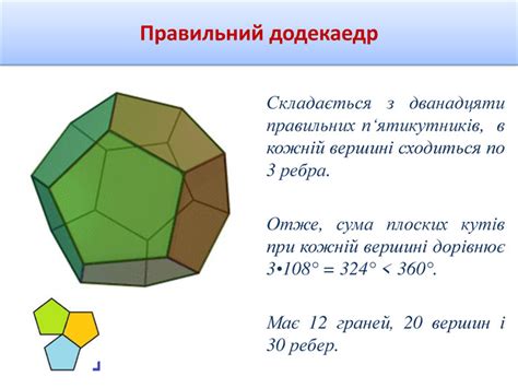 Создание ребер многогранника