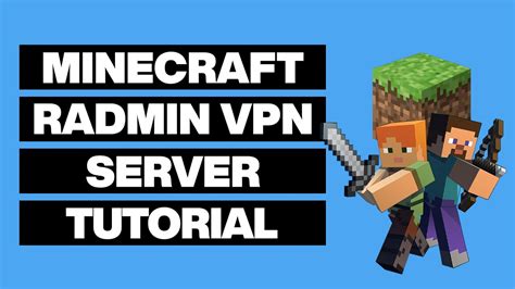 Создание сервера в Minecraft через Radmin VPN