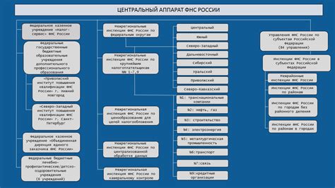 Структура налоговой инспекции в Москве