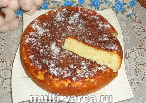 Творожник с манкой в мультиварке: быстро и вкусно