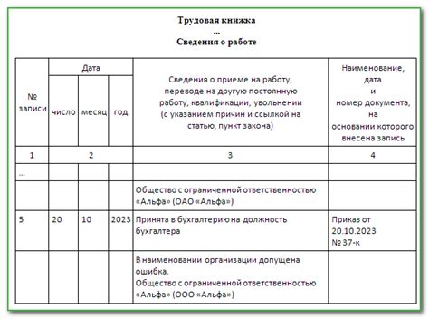 Точность и отсутствие ошибок в записи