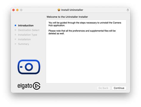 Удаление программы Elgato Cam Hub