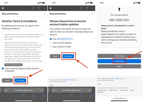 Удаление связи между apple id и телефонным номером