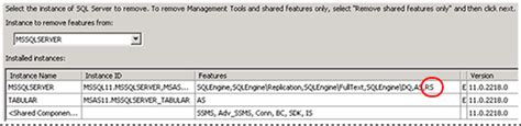 Удаление служб и компонент SQL Server 2008 R2 вручную