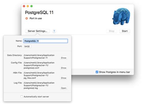 Удаление PostgreSQL на Mac OS