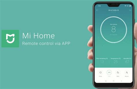 Управление роботом пылесосом через приложение Mi Home