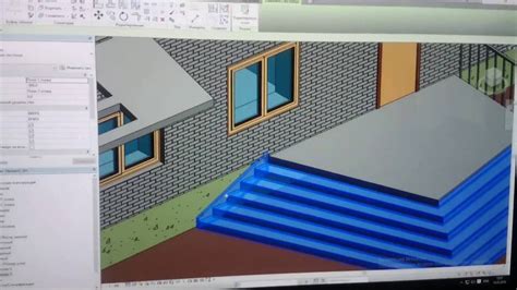 Уровень земли в программе Revit