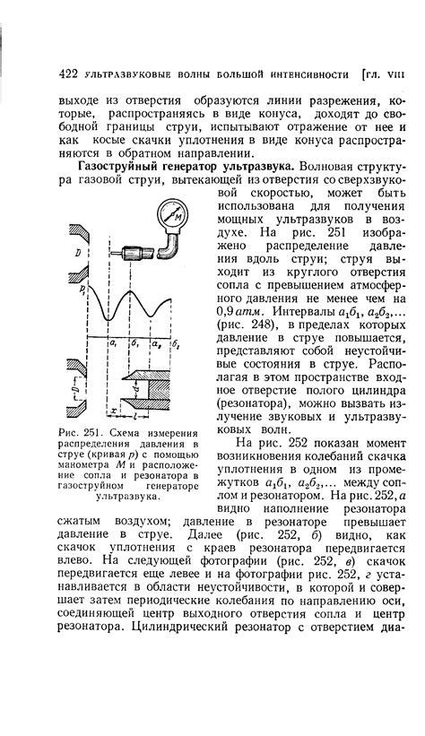 Усиление ультразвука в генераторе