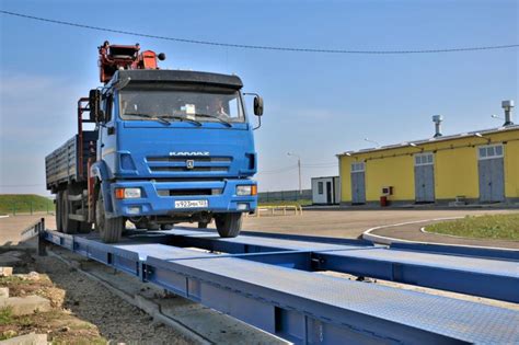 Установка весов на плоской поверхности