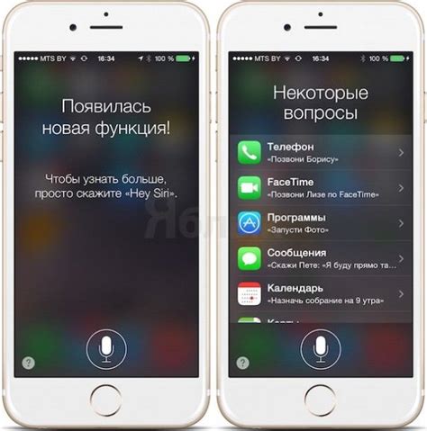 Установка голосового помощника Siri на iPhone