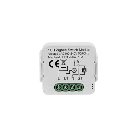 Установка и настройка модуля 1ch zigbee switch module l