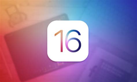 Установка новой версии iOS 16