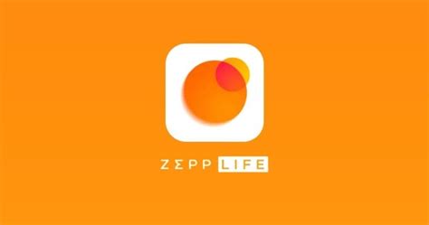 Установка приложения Zepp Life