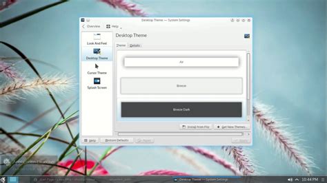 Установка KDE Plasma на Linux Mint