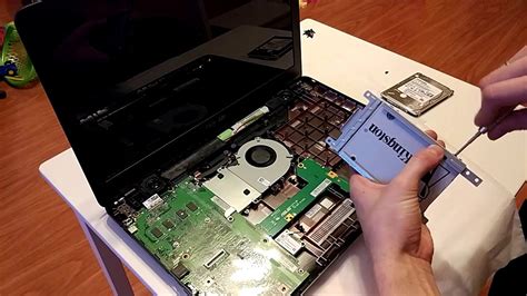 Установка SSD в ноутбук Asus