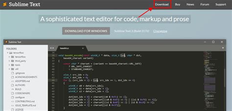 Установка Sublime Text 3