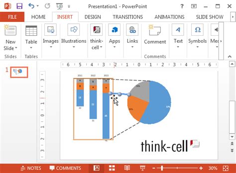 Установка Think Cell в PowerPoint