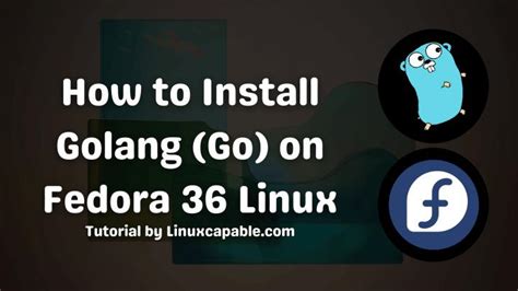 Установка golang на Linux Fedora