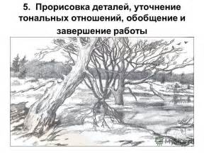 Уточнение деталей и завершение рисунка