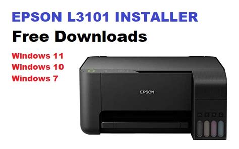 Уход за принтером Epson L3101