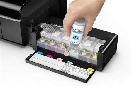 Уход за принтером Epson L805