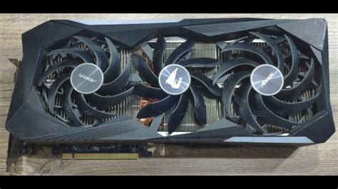 Физическая установка RTX 3070