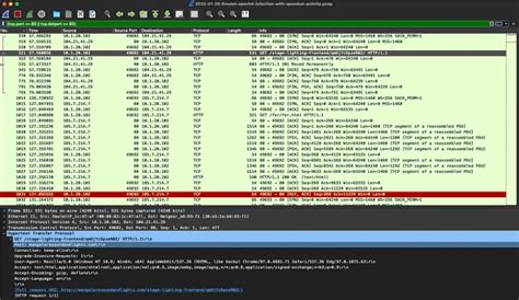 Фильтрация чатов в Wireshark