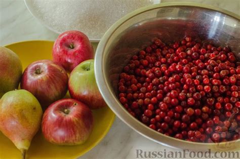 Фруктовый луковый джем с яблоками и грушами