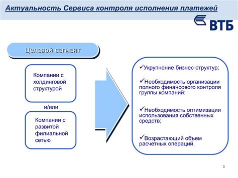 Функции системы контроля платежей