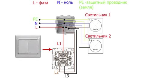 Что такое двухклавишный выключатель