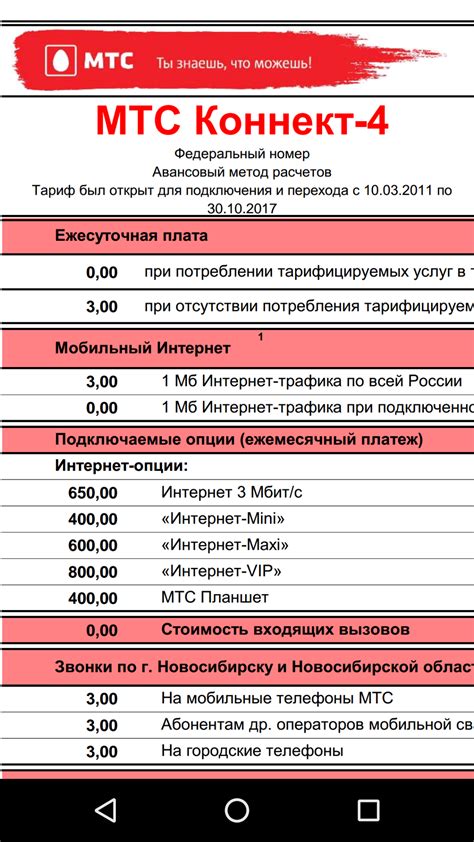 Что такое тариф безлимитного МТС и как его подключить