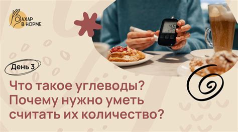 Что такое углеводы и зачем нужно узнать их количество по массовой доле?