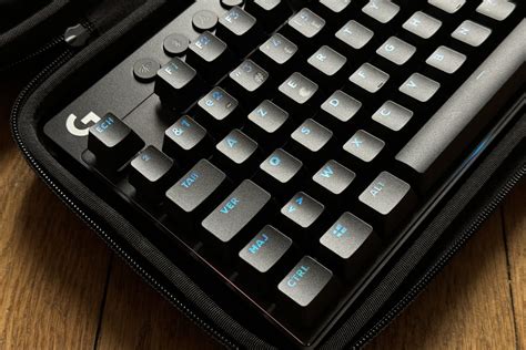 Шаги настройки подсветки клавиатуры Logitech G Pro