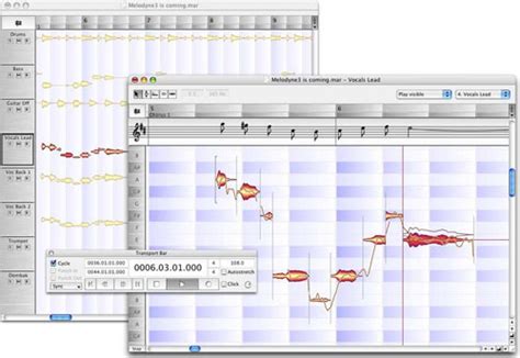 Шаги по настройке редактора аудио в Melodyne