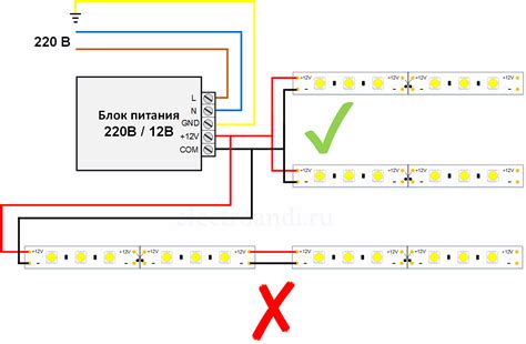 Шаг 1: Подключение светодиодной подсветки к питанию