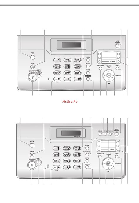 Шаг 1: Подключение телефона Panasonic KX-FT932