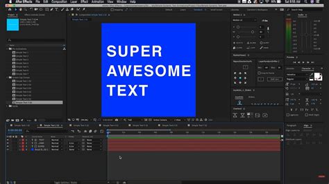 Шаг 1: Создание нового проекта в After Effects